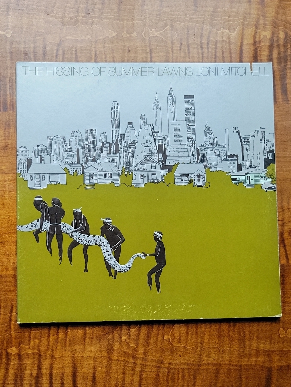 Joni Mitchell - The Hissing of Summer Lawns Vinyl LP (1975 Vintage)
